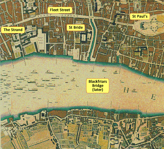 Rocque's map - section D2